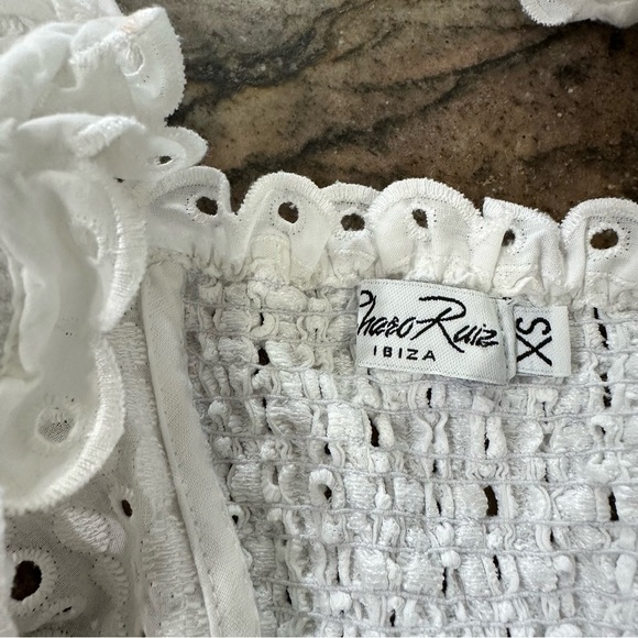 CHARO RUIZ IBIZA Ella Embroidered Corset Top (T3) - Picture 7 of 11